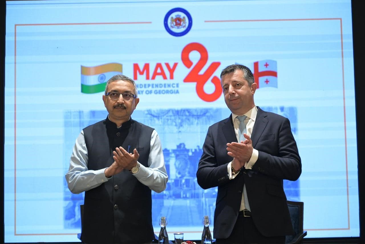 Official Reception in New Delhi Marks Georgia’s Independence Day